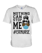 ER Nurse V-Neck T-Shirt tile
