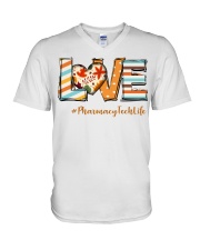 Pharmacy Tech V-Neck T-Shirt tile