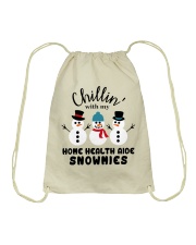 Home Health Aide - HHA Christmas Drawstring Bag tile