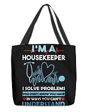 Housekeeper All-Over Tote tile