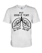 Patient Care Technician - PCT V-Neck T-Shirt tile