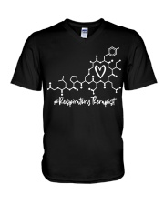 Respiratory Therapist - RT V-Neck T-Shirt tile