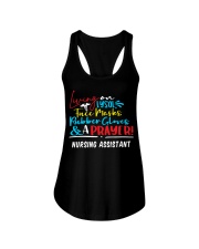 Nursing Assistant Ladies Flowy Tank tile