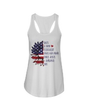 Teacher Ladies Flowy Tank tile