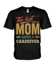 Caregiver V-Neck T-Shirt tile