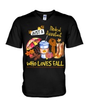 Medical Assistant - MA V-Neck T-Shirt tile