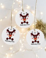 Pharmacy Crew - Christmas Reindeer Circle ornament - 3 pieces (porcelain) aos-cricle-ornament-3-pieces-porcelain-lifestyles-03
