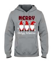 Dialysis Technician Christmas Hooded Sweatshirt tile