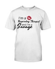 Respiratory Therapist Classic T-Shirt front