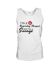Respiratory Therapist Unisex Tank tile