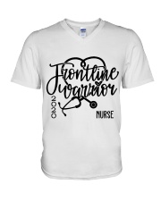 Nurse V-Neck T-Shirt tile