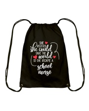 School Nurse Drawstring Bag tile