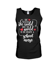 School Nurse Unisex Tank tile