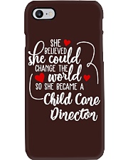 Child Care Director Phone Case tile