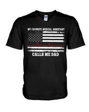 Medical Assistant - MA V-Neck T-Shirt tile