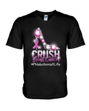 Phlebotomist V-Neck T-Shirt tile