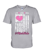 Med Aide V-Neck T-Shirt tile