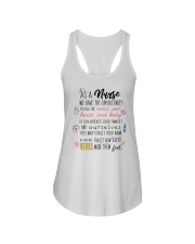 Nurse Ladies Flowy Tank tile
