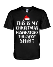 Respiratory Therapist - RT V-Neck T-Shirt tile