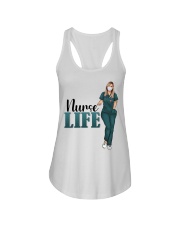 Nurse Ladies Flowy Tank tile