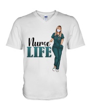 Nurse V-Neck T-Shirt tile