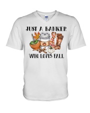 Banker V-Neck T-Shirt tile