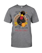Phlebotomist Thanksgiving Classic T-Shirt front