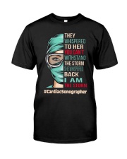 Cardiac Sonographer Classic T-Shirt front