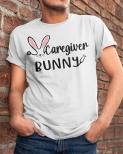 Caregiver Bunny Easter Classic T-Shirt apparel-classic-tshirt-lifestyle-26