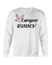 Caregiver Bunny Easter Crewneck Sweatshirt tile