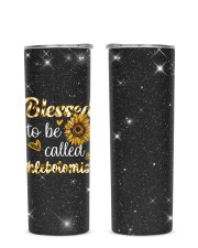 Phlebotomist Glitter Tumbler tile