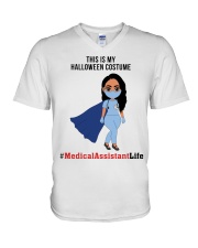 Medical Assistant V-Neck T-Shirt tile