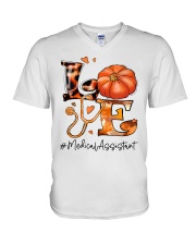 Medical Assistant - MA V-Neck T-Shirt tile
