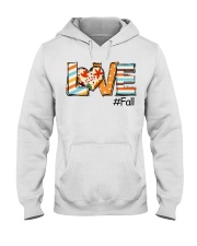 Love Fall Hooded Sweatshirt tile
