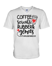 Phlebotomist V-Neck T-Shirt tile