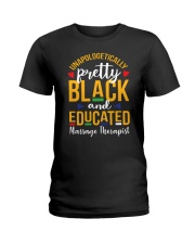 Massage Therapist Ladies T-Shirt tile