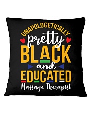 Massage Therapist Square Pillowcase tile