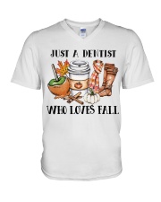 Dentist V-Neck T-Shirt tile