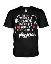Physician V-Neck T-Shirt tile
