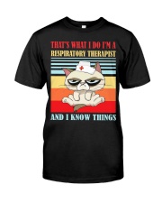 Respiratory Therapist - RT Classic T-Shirt front