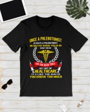 Phlebotomist Classic T-Shirt lifestyle-mens-crewneck-front-17