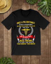 Phlebotomist Classic T-Shirt lifestyle-mens-crewneck-front-18