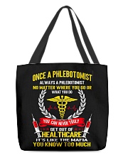 Phlebotomist All-Over Tote tile