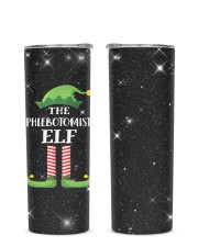 Phlebotomist Glitter Tumbler tile