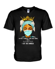 Patient Care Technician - PCT V-Neck T-Shirt tile