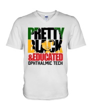 Ophthalmic Tech V-Neck T-Shirt tile