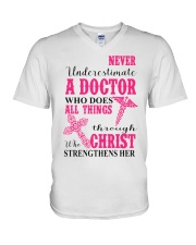Doctor V-Neck T-Shirt tile