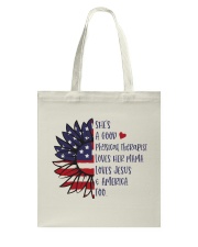 Physical Therapist Tote Bag tile