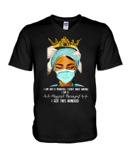 Physical Therapist - PT V-Neck T-Shirt tile