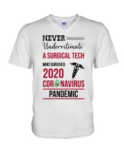 Surgical Tech V-Neck T-Shirt tile